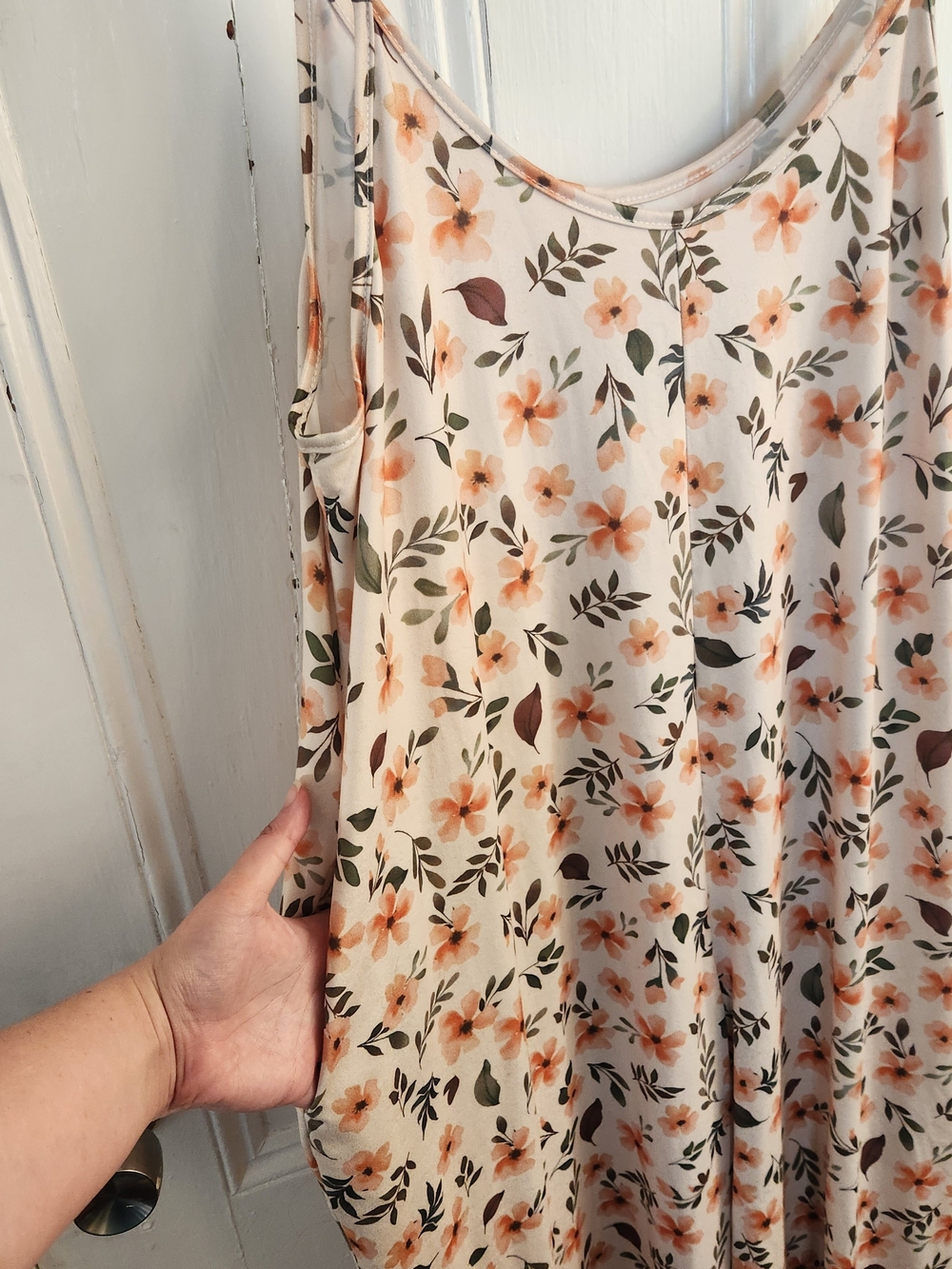 Emery Rose Yellow & Cream Floral Sunflower Wide Leg Jumpsuit Size 0XL - Picture 6 of 13